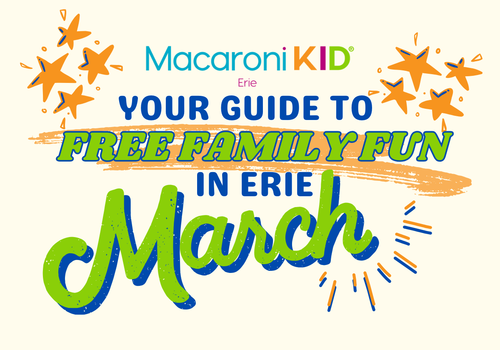 Your Guide To Free Family Fun in Erie PA for March 2025