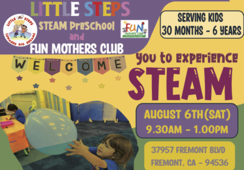Free STEAM Fun Event at Little Steps STEAM Preschool