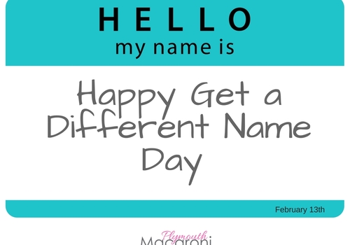 Different Name Day