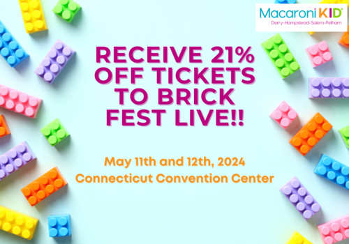 Receive 21% off tickets to Brick Fest Live in Hartford, CT