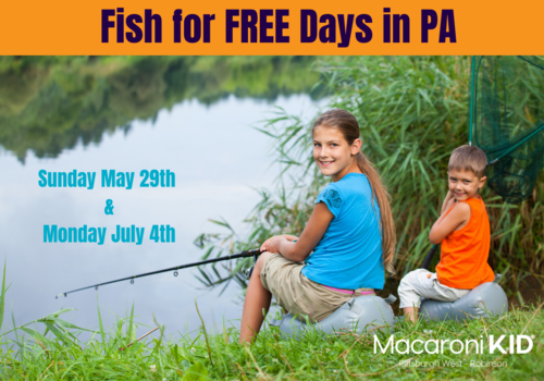 Fish For Free Days in PA 2022 Robinson 