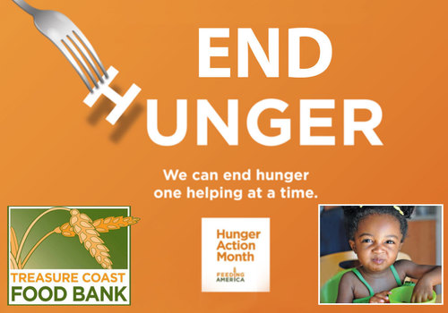 Treasure Coast Food Bank Hunger Action Month