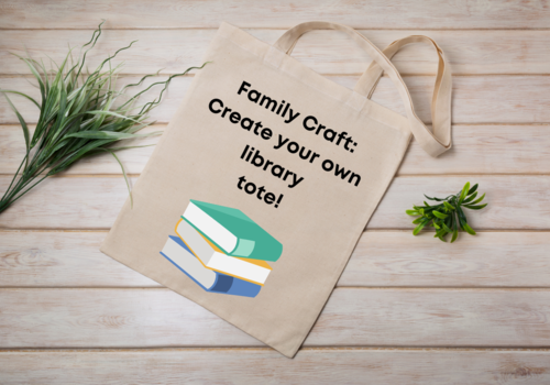 Library Tote Craft Chestermere