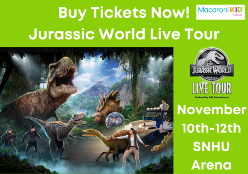 Buy Tickets Jurassic World Live