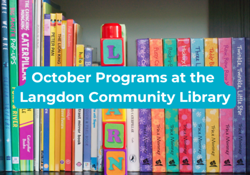 October Programs at the Langdon Library