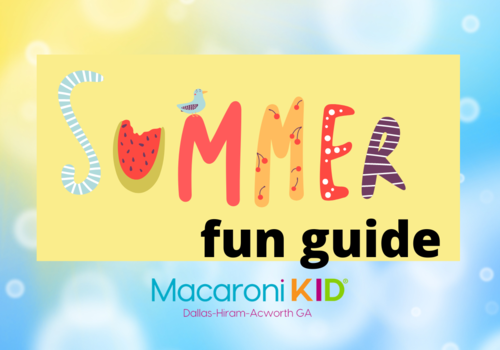 Summer Fun Guide Dallas Hiram Acworth GA Children Teens Kids