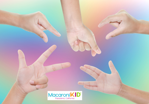 Children's Hands Developing Fine Motor Coordination