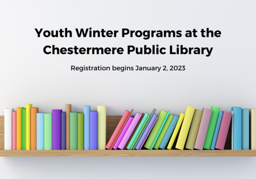 Youth Winter Programs Chestermere Public Library
