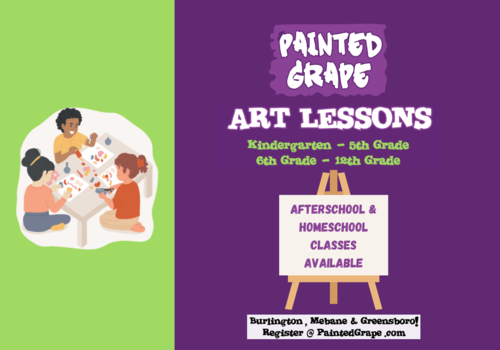 Painted Grape Kids Art Fall 2024