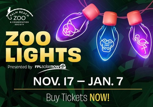 Zoo Lights Returns to Palm Beach Zoo & Conservation Society