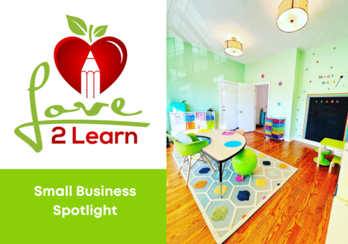 Love2Learn learning space offers small group and individualized learning experiences