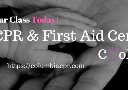 CPR and first aid certifications in Columbia SC