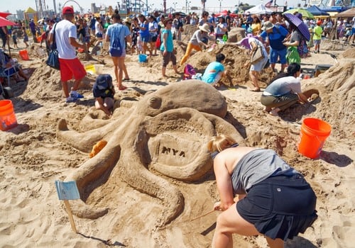 Coney Island Sand Sculpting Competition