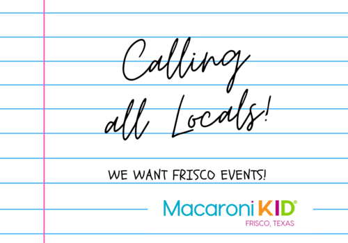 MK Frisco TX local events call out