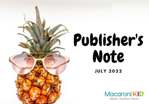 Publisher Note July 2022