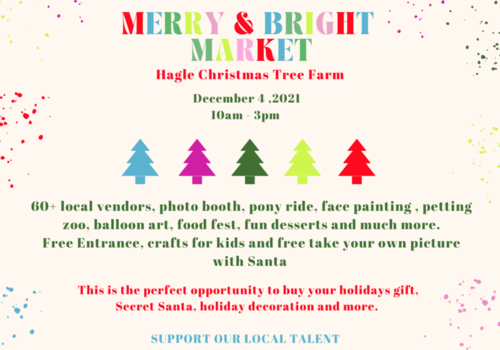 Merry & Bright Market Hagle Christmas Tree Farm
