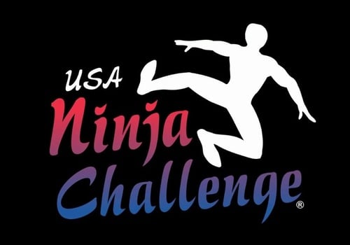 USA Ninja Challenge Logo The Woodlands Montgomery Texas Activities for Kids 4 to 18 years old Spring North Houston Things TO Do.