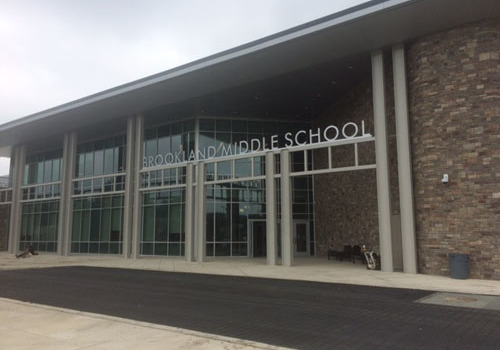 Brookland Middle School Entrance