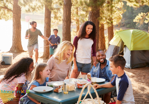 Families Camping