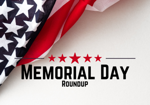 Parades, Ceremonies and events over Memorial Day Weekend.