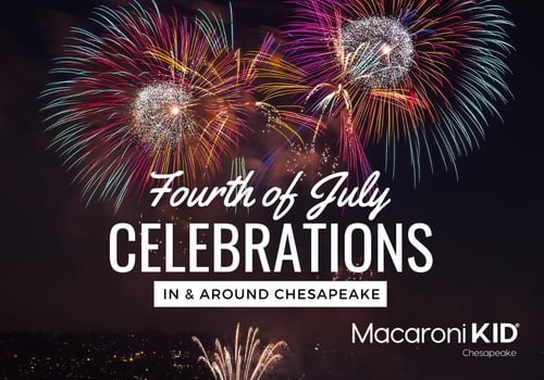 Fourth of July Celebrations Chesapeake VA Independence Day July 4th fireworks patriotic celebration parades Hampton Roads Tidewater South Hampton Roads Suffolk Portsmouth