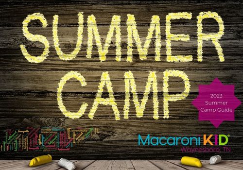 Summer  Camp 2023 Guide Waynesboro TN