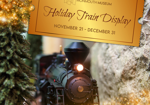 Monmouth Museum Holiday Train Display 2021