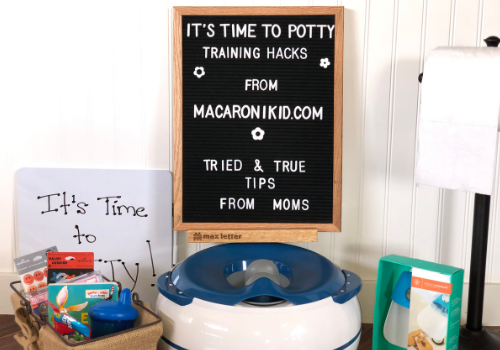 Potty training tips from real moms