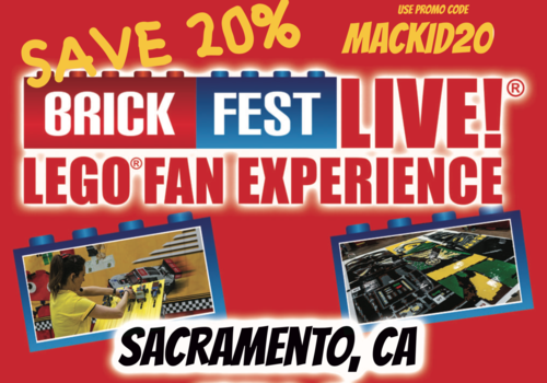 Brick Fest Live May 4-5 2019 Sacramento
