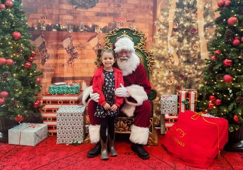 Santa Photo, kids picture, christmas