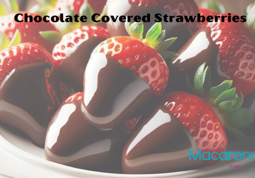 picture of strawberries covered in chocolate on white plate