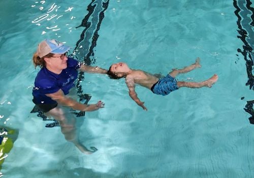 Self-Rescue Swim Lessons Central NY ISR Jewish Community Center Vestal