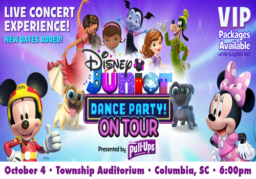 Disney Junior Dance Party Coming to Columbia October 4th