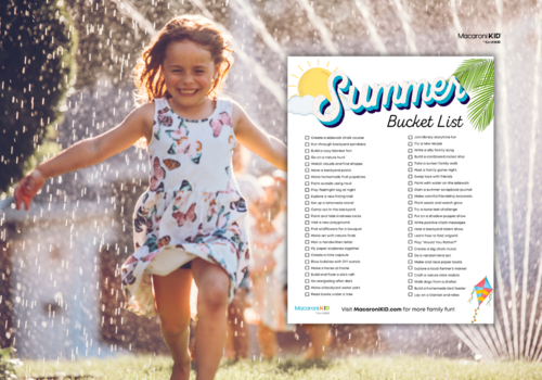 free summer bucket list printable 2025