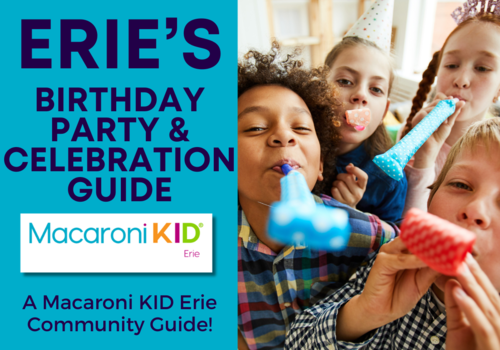 Erie's Birthday Party and Celebration Guide