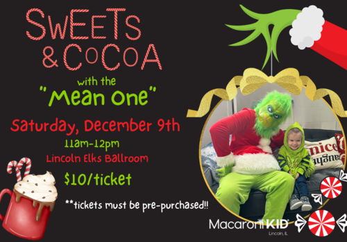 Digital ad for sweets and cocoa with the mean one