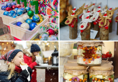 Four images of Holiday Craft Fairs