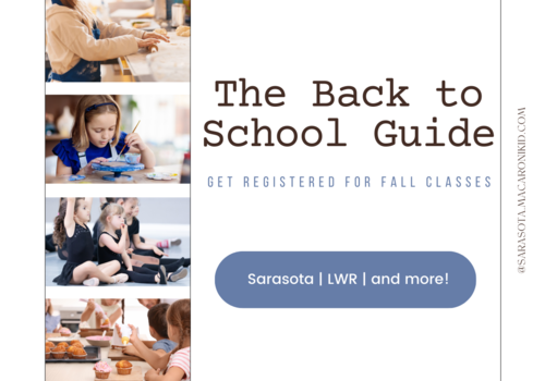 Sarasota Macaroni KID 2023 Back to School Guide Fall