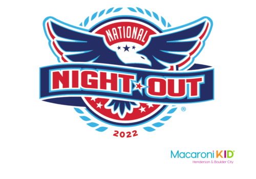 National Night Out Logo 2022 Police fireman events family activities educational