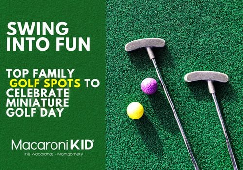 Top Family Golf Spots to Celebrate Miniature  Golf Day The Woodlands TX Montgomery Family Mini Golf