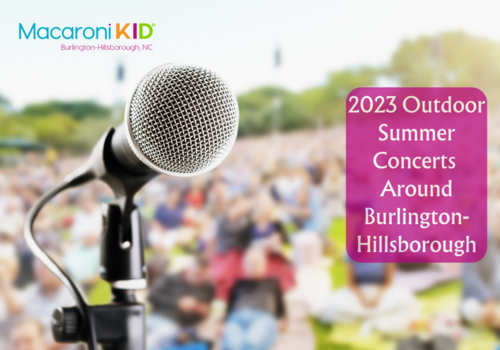 2023 Outdoor Summer Concerts Around Burlington-Hillsborough