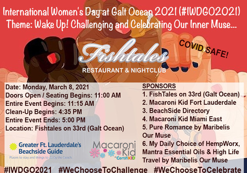 International Women's Day at Galt Ocean 2021 (#IWDGO2021)