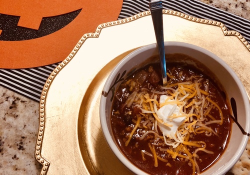 chili recipe; fall favorites; soups