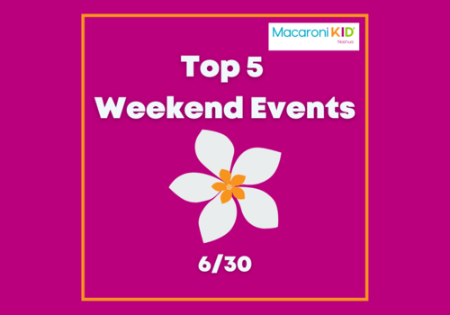 6/30 Top 5 Weekend Events