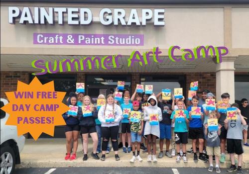 Painted Grape Summer Art Camp Giveaway