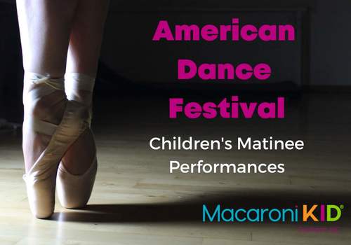 American Dance Festivals Childrens Matinee Performances