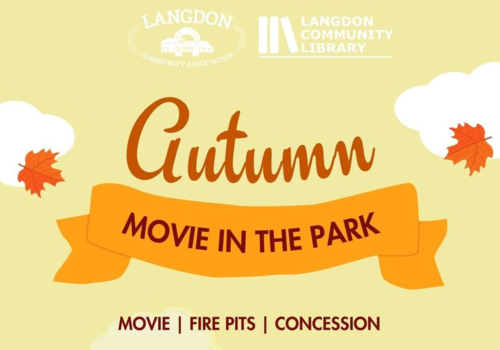 Langdon Autumn Movie in the Park