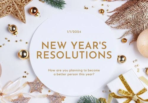 New Year, New Year's Resolutions, Self-Care, Goals, New You