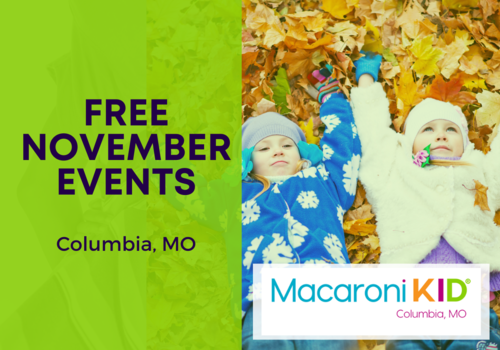 free november events in columbia, mo