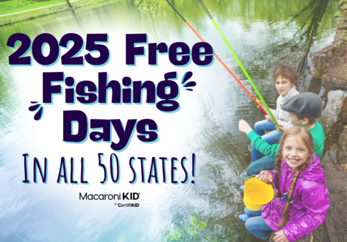 free fishing days in 2025 in every state in the U.S.